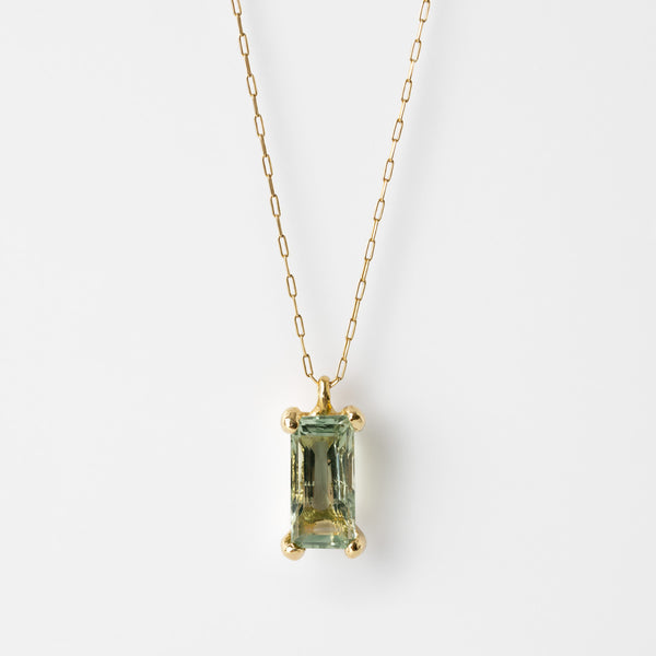 Diamond & Green Quartz Kite Pendant | CGP219W-DGQ | Valina Fine Jewelry
