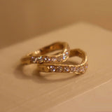 Rising Twin Gold Bands
