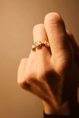 Gold Band with Diamonds, N°3