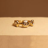 Gold Band with Diamonds, N°3