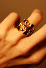 Gold Band with Sapphires,  N°2