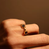 Gold Band with Sapphires,  N°3