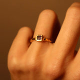 Gold Band with Sapphire,  N°1