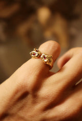 The Golden Pumas with Rubies