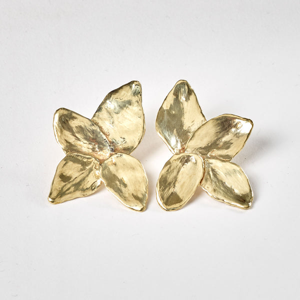 Four seasons gold earrings