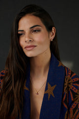 Wild ruby gold necklace